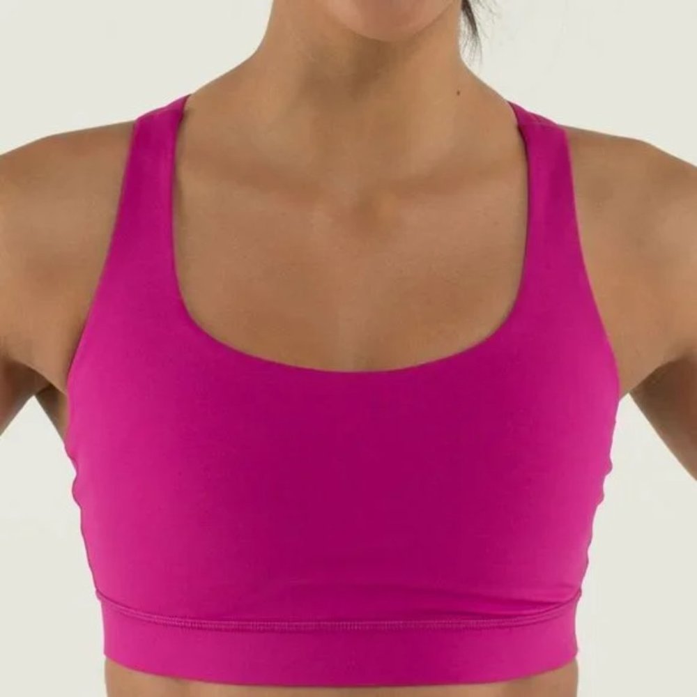 Lululemon Energy Pink Sports Bra | Size 4